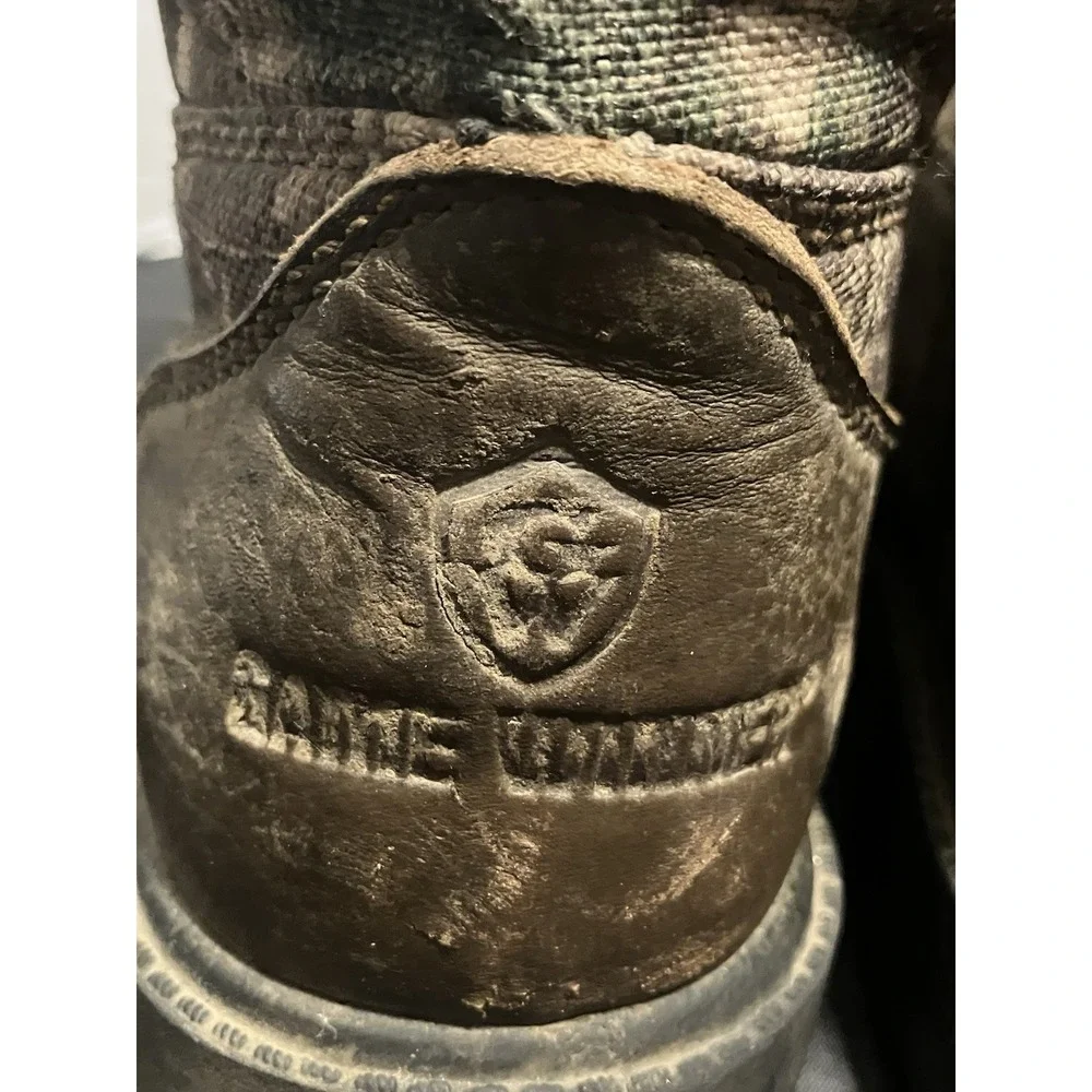 Game Winner Pull On Mens Hunting Camo Waterproof Boots US Size 8.9 Mid Calf - Picture 9 of 12